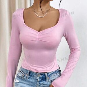 Women’s pink long sleeve